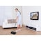 Alpine Industries Cordless Manual Triple Brush Floor and Carpet 11 in. Sweeper in Black ALP469-BLK-NEW-MK - alternate 2